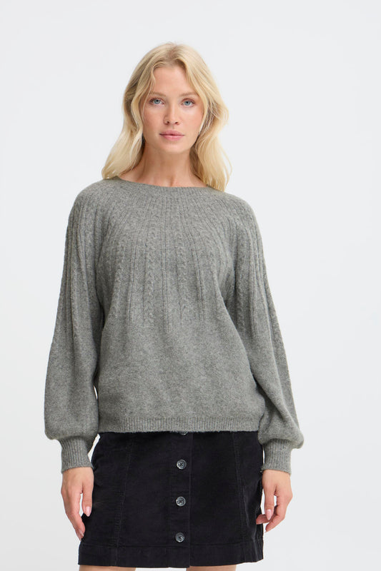 Pull avec maillage B.Young