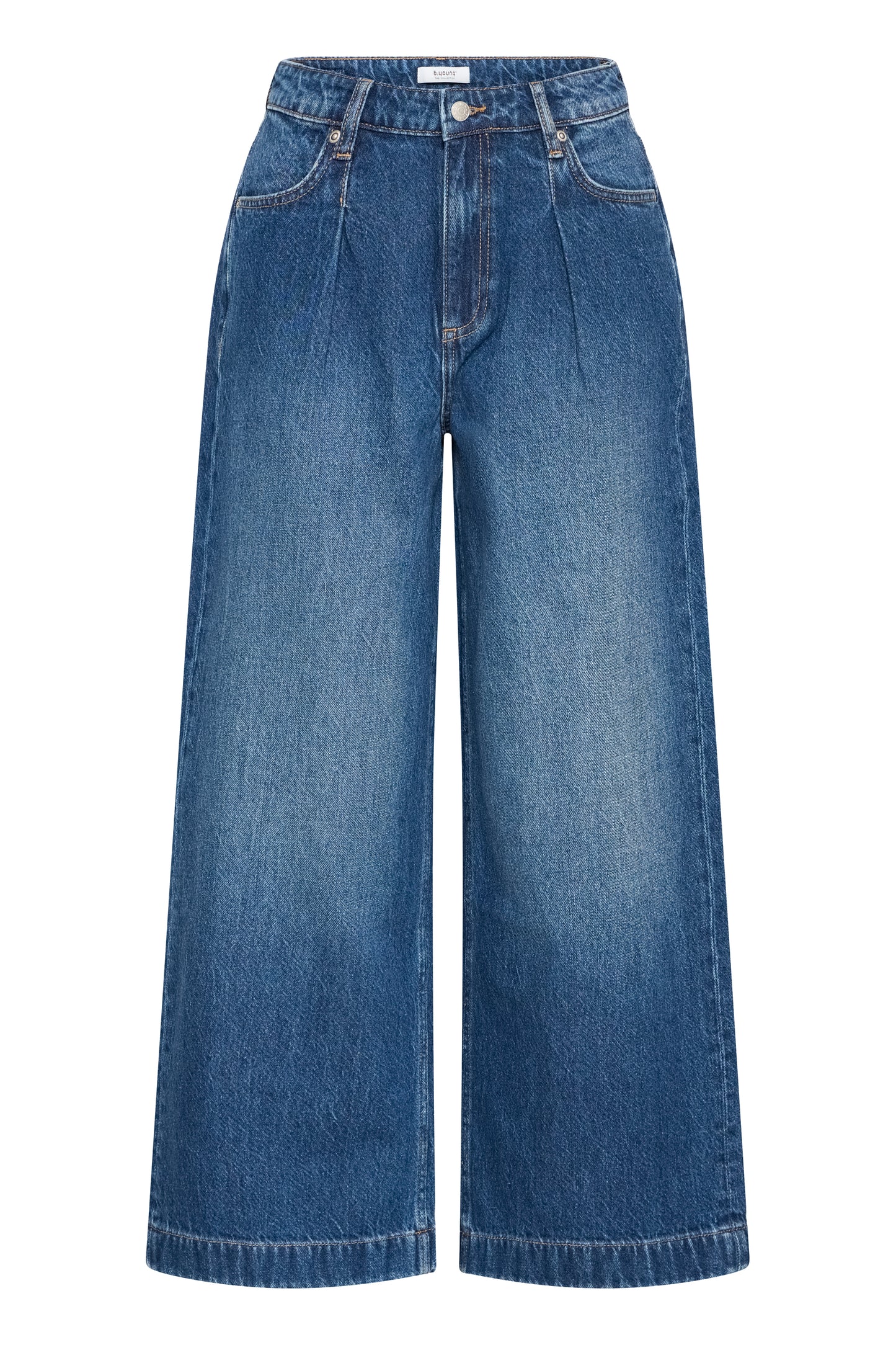 Jean large à pinces B.Young