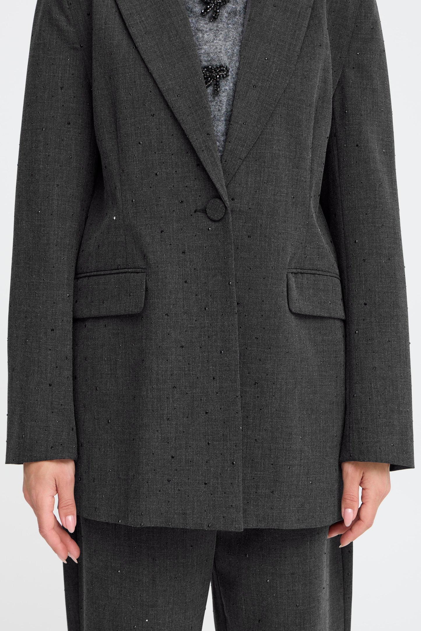 Blazer costume strass B.Young