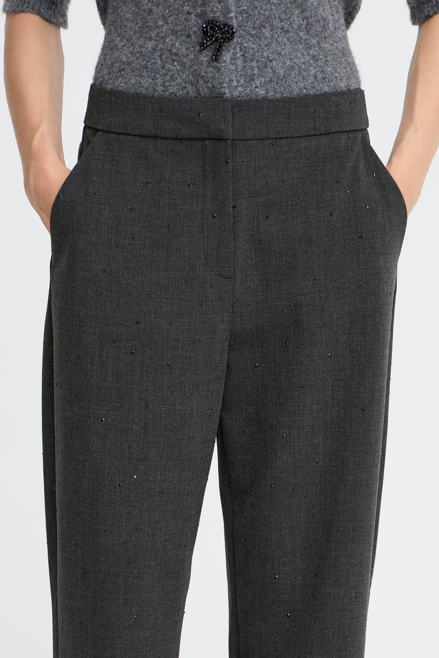 Pantalon costume strass B.Young