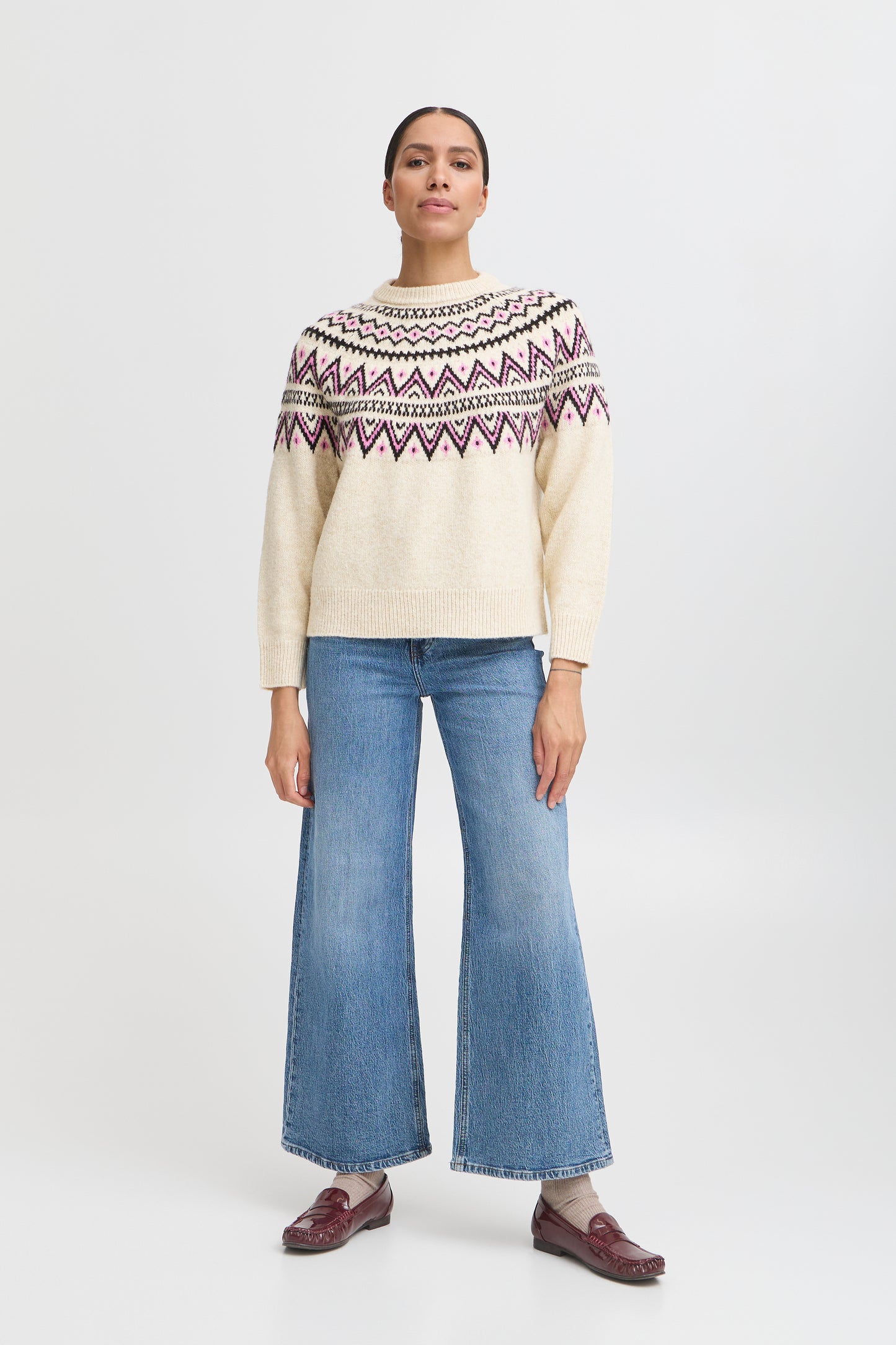 Pull épais motif B.Young