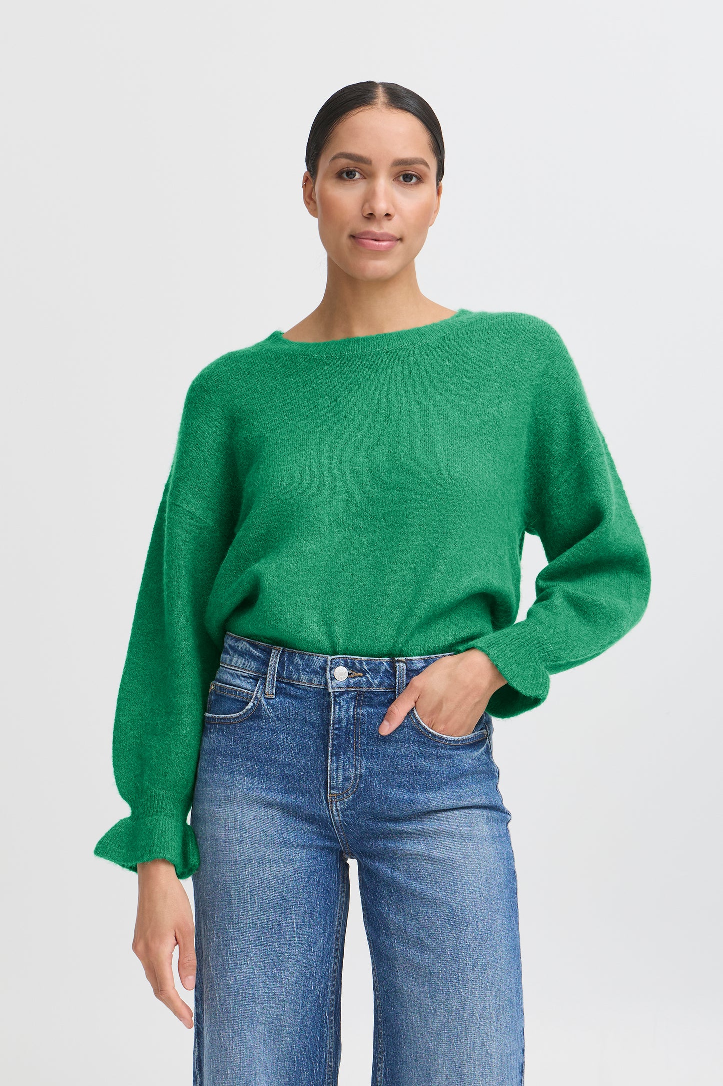 Pull détail manches B.Young