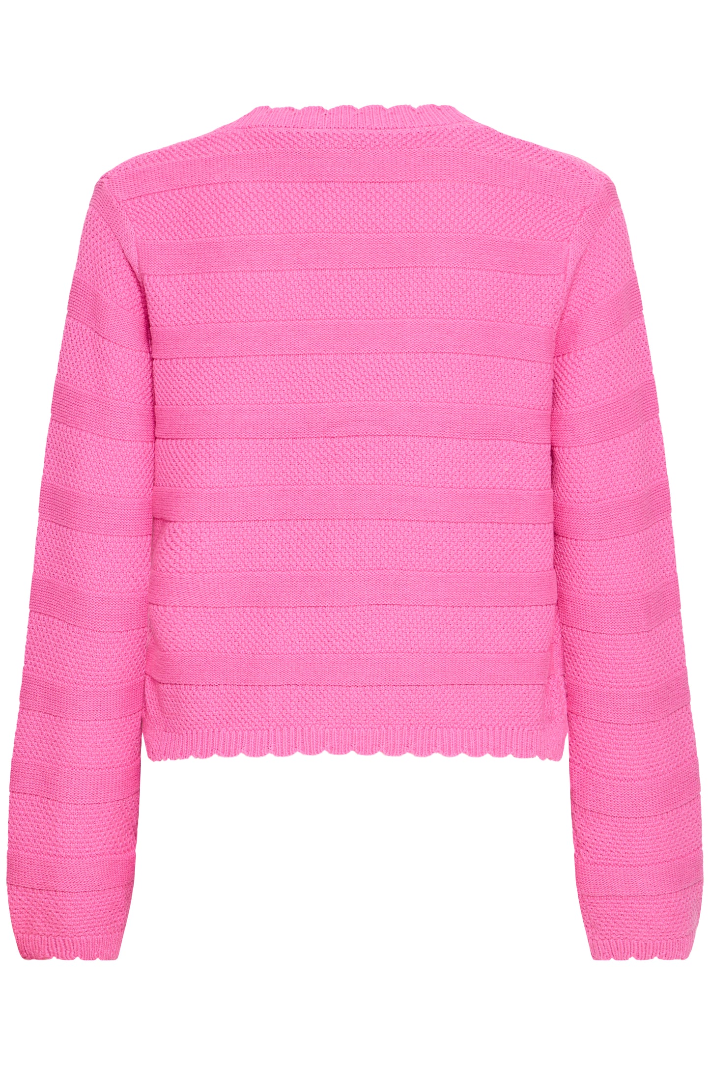 Gilet mailles détails B.Young