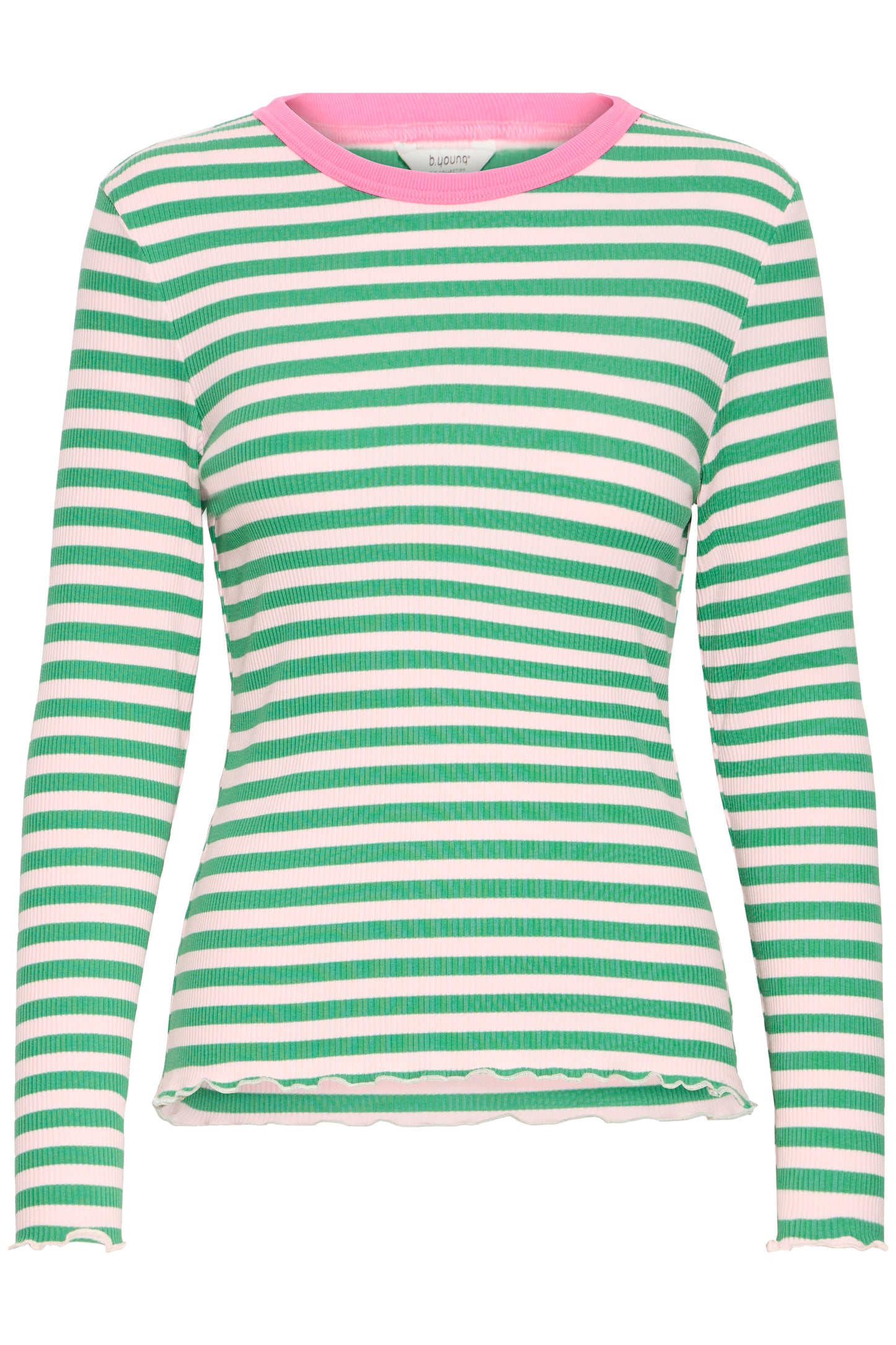 T-shirt marinière avec fronces B.Young