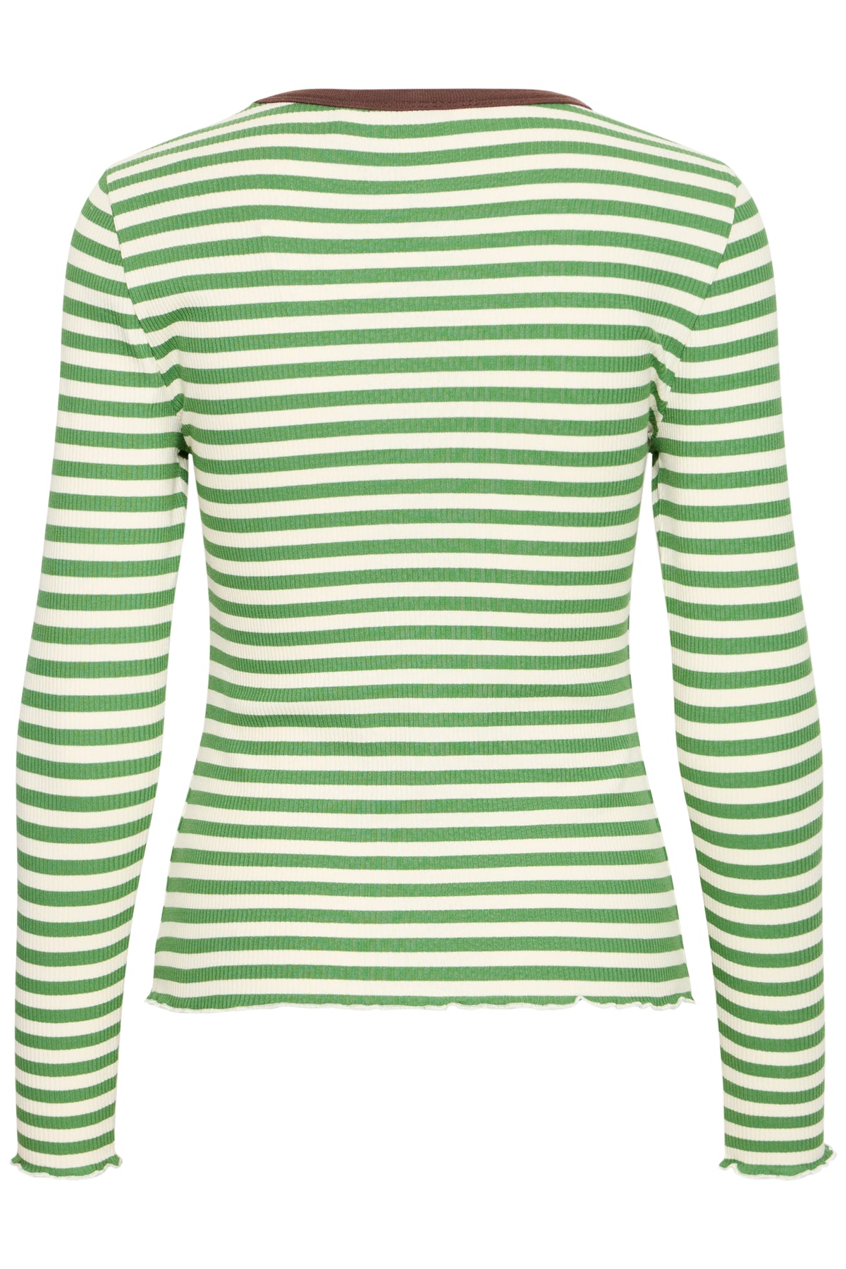 T-shirt marinière avec fronces B.Young