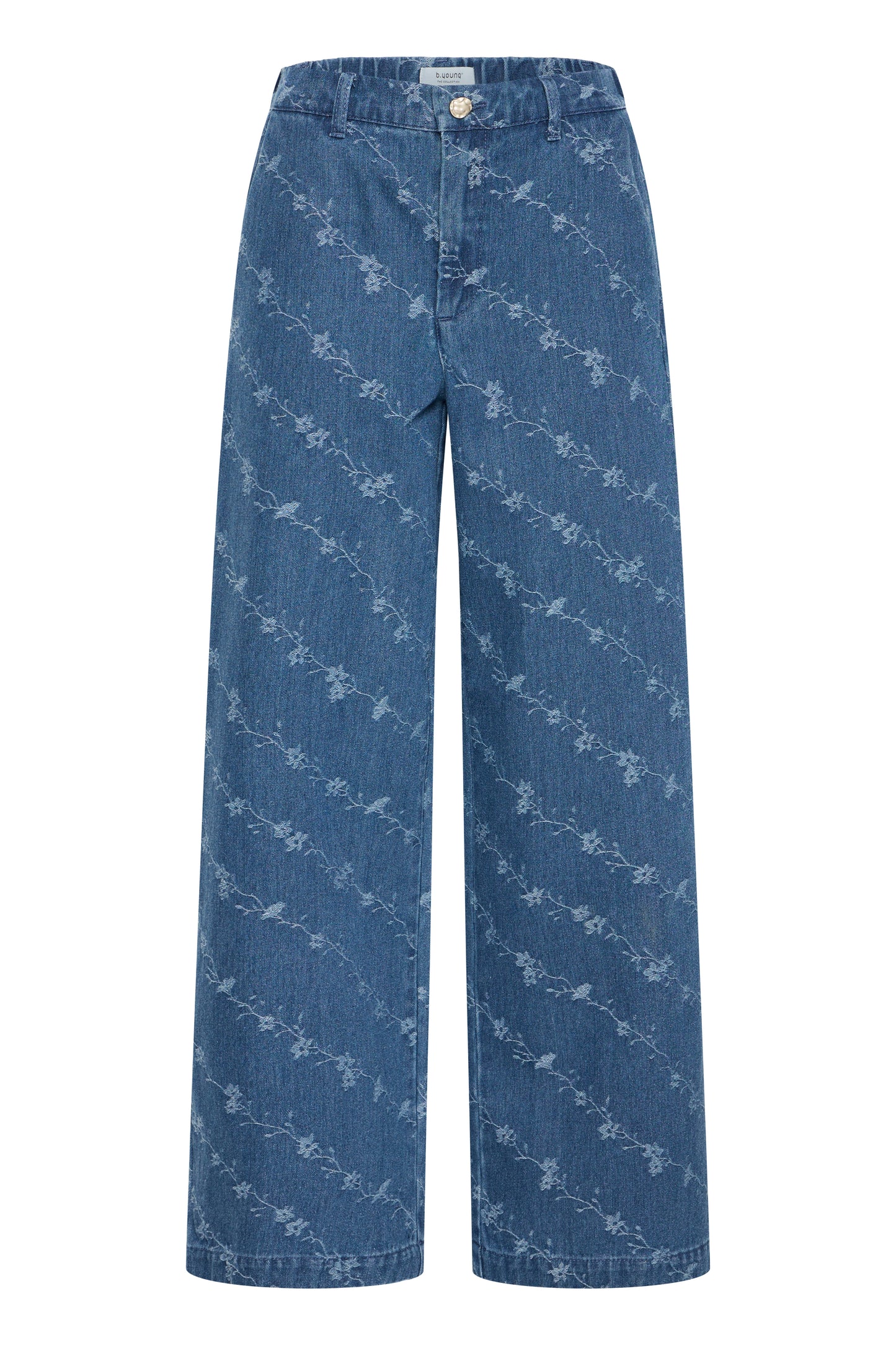Jean large broderie B.Young