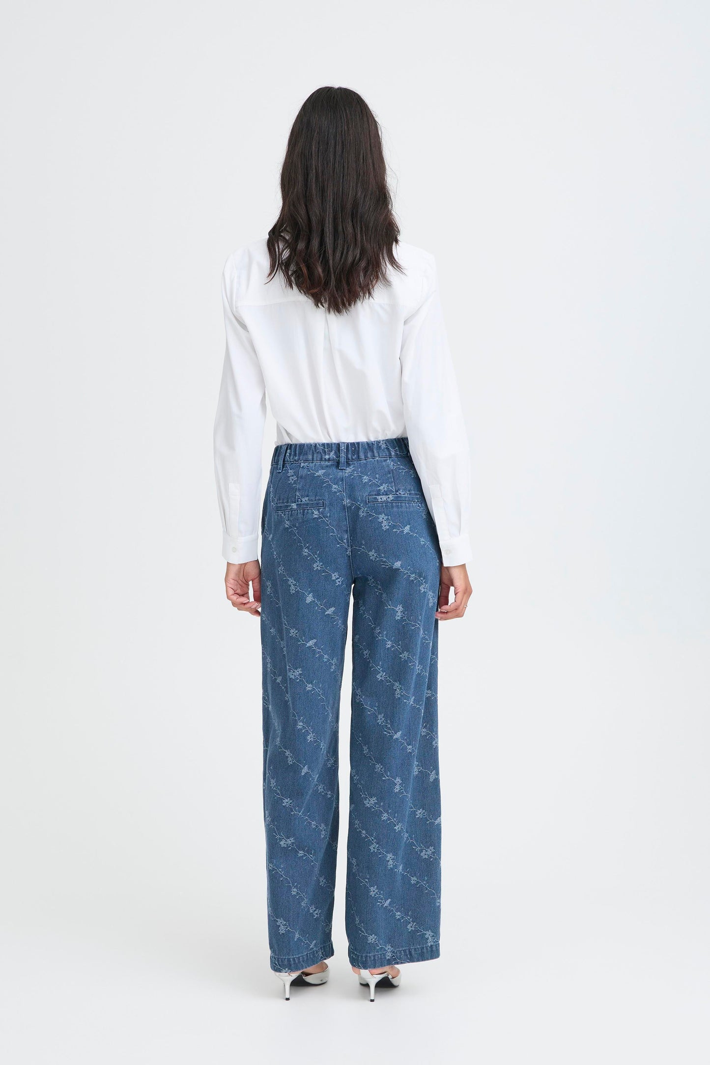 Jean large broderie B.Young