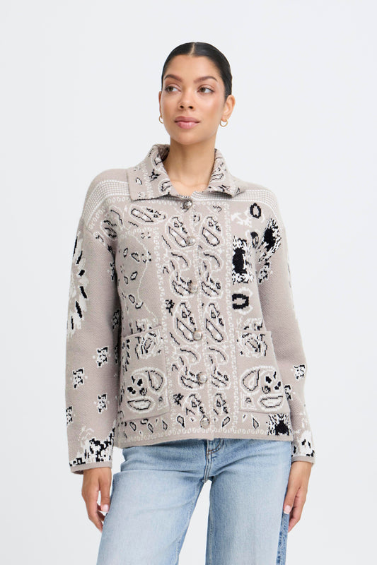 Gilet/veste style bandana B.Young