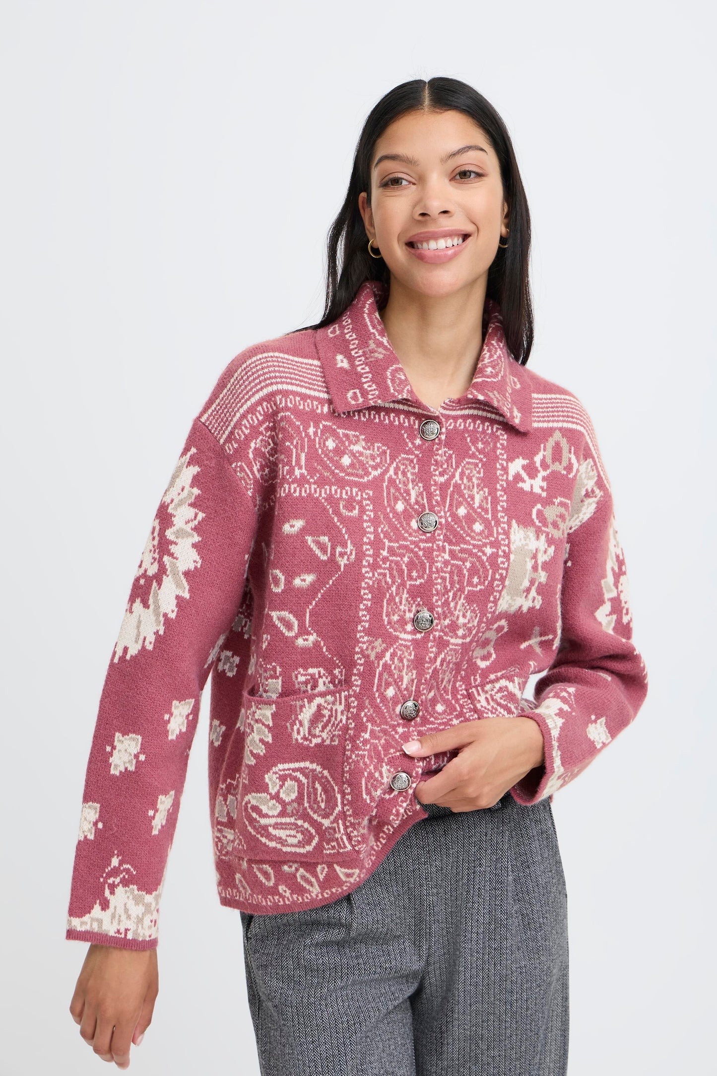 Gilet/veste style bandana B.Young