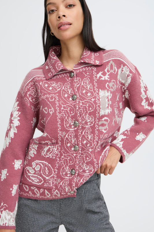 Gilet/veste style bandana B.Young