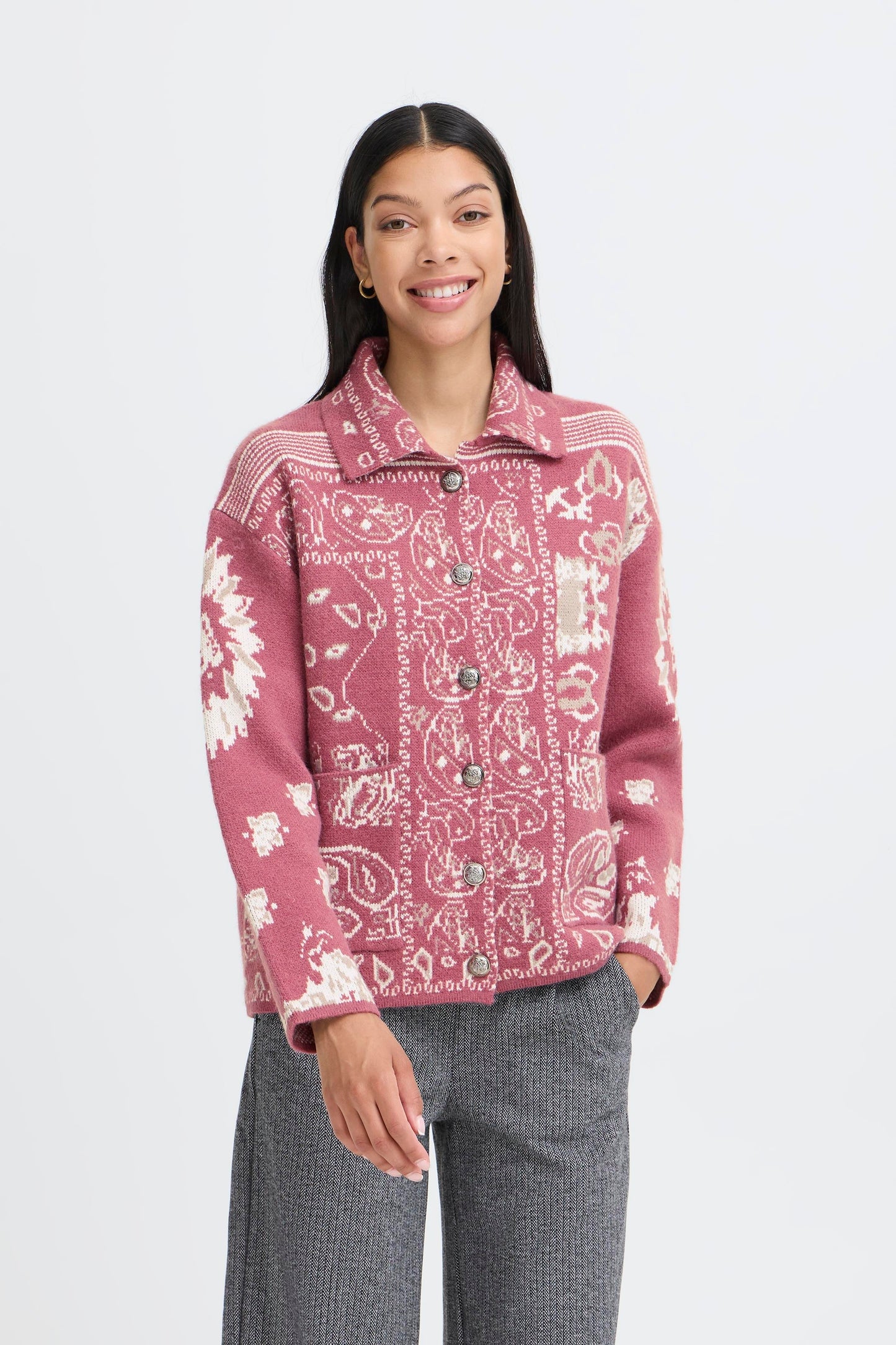 Gilet/veste style bandana B.Young