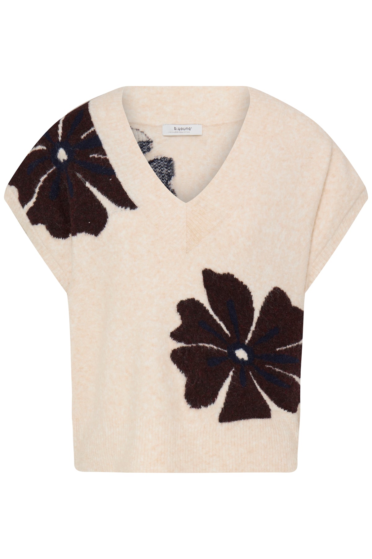 Pull sans manches fleurs B.Young