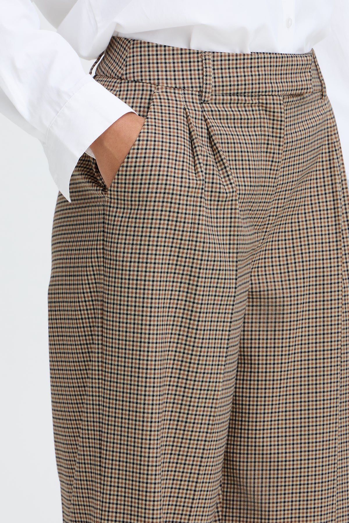 Pantalon carreaux B.Young