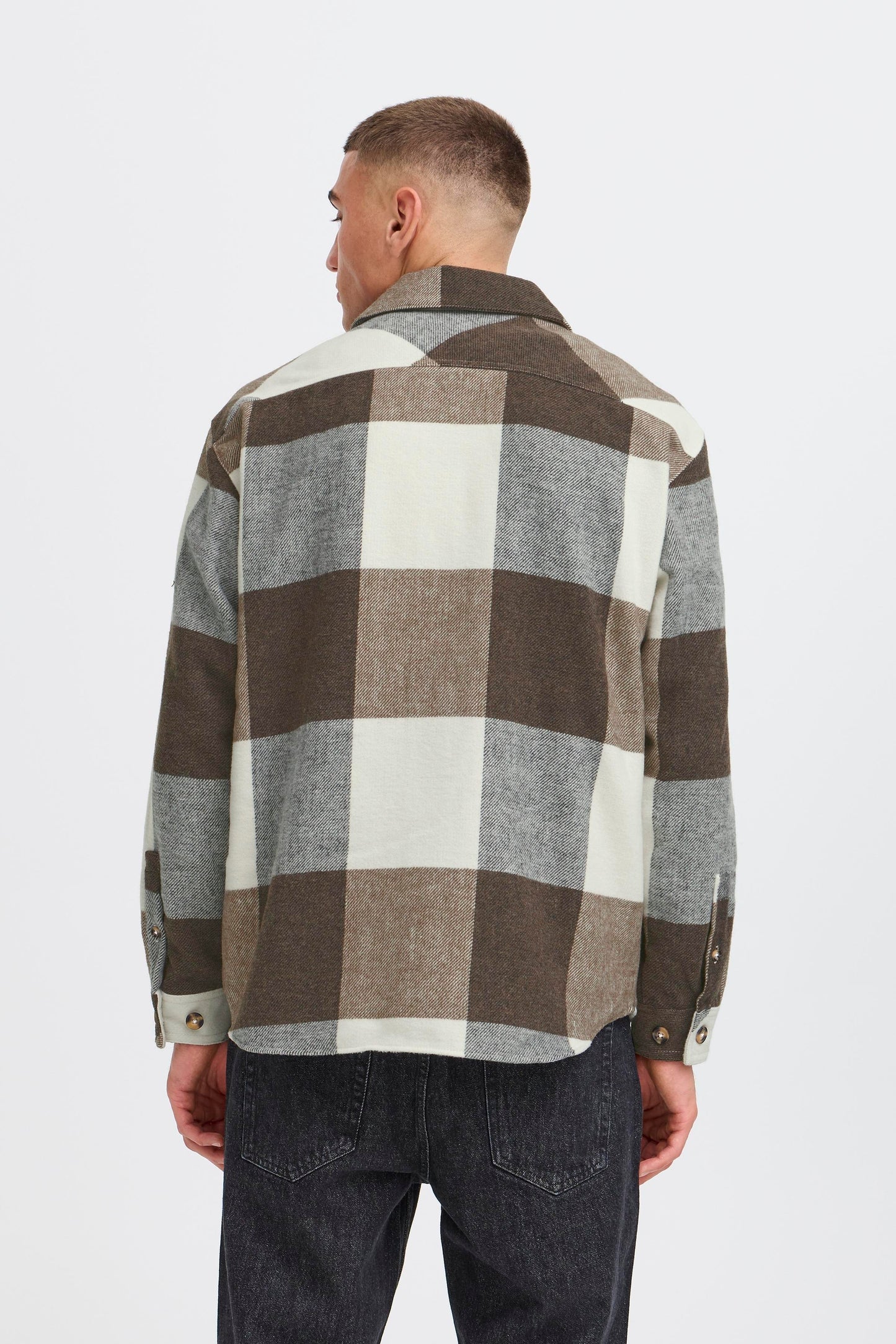 Veste carreaux Solid