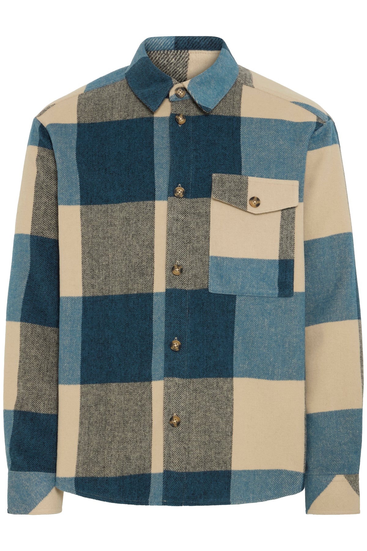 Veste carreaux Solid