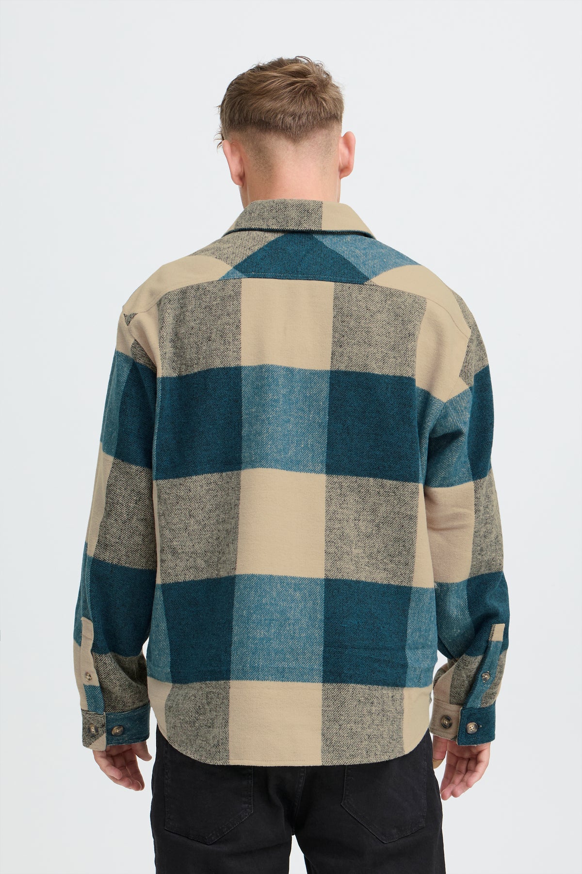 Veste carreaux Solid