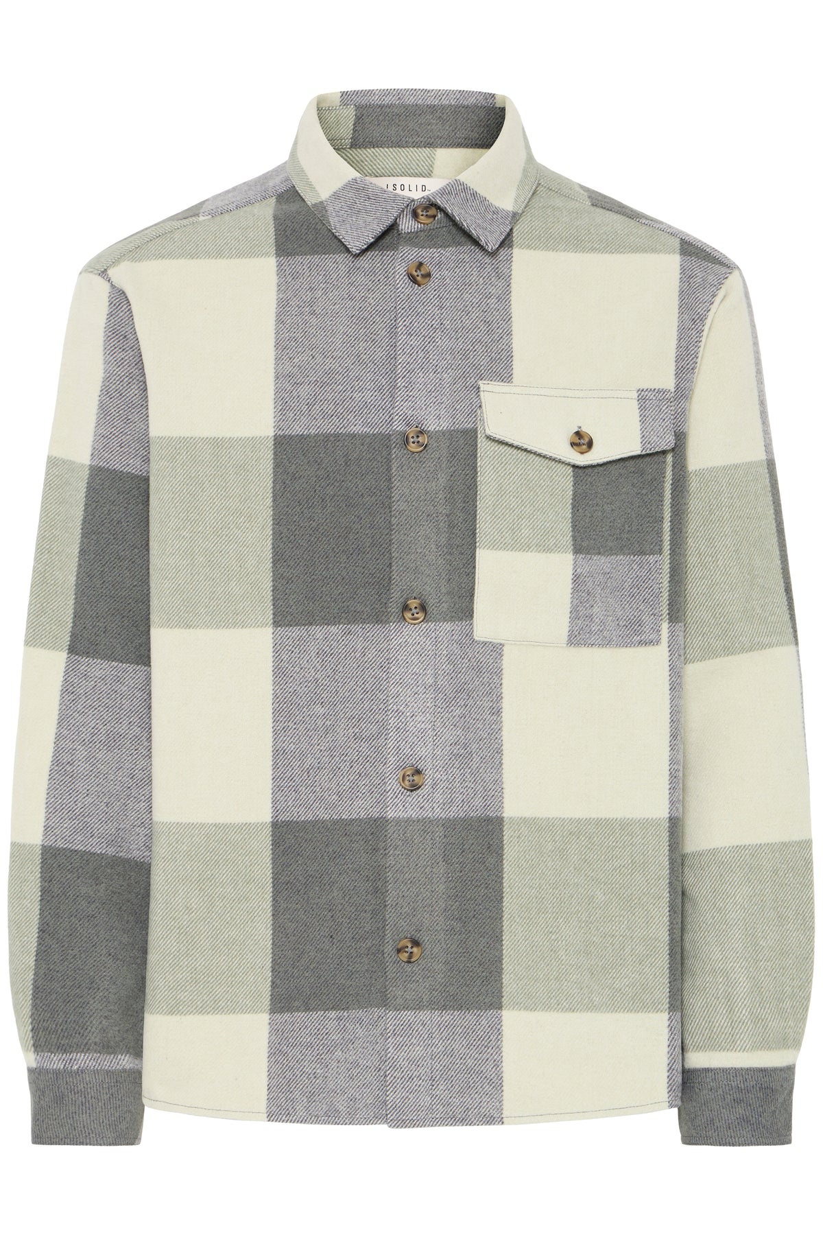 Veste carreaux Solid