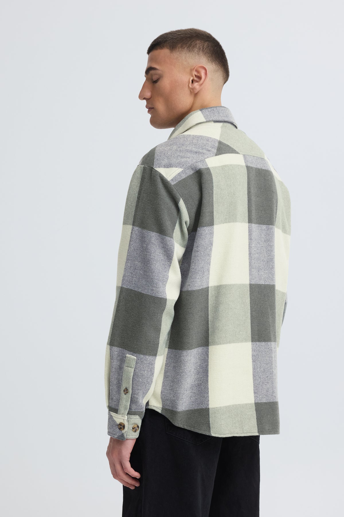 Veste carreaux Solid