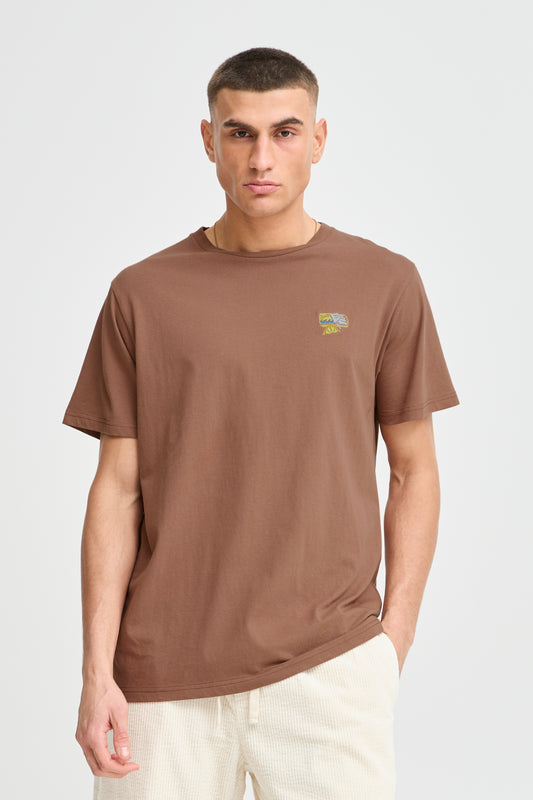 T-shirt broderie Solid
