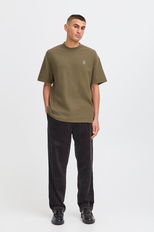 Pantalon velours côtelé Solid