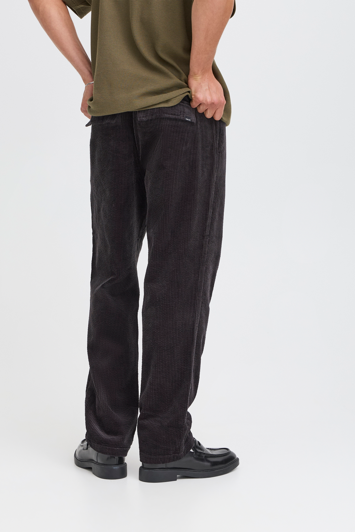 Pantalon velours côtelé Solid