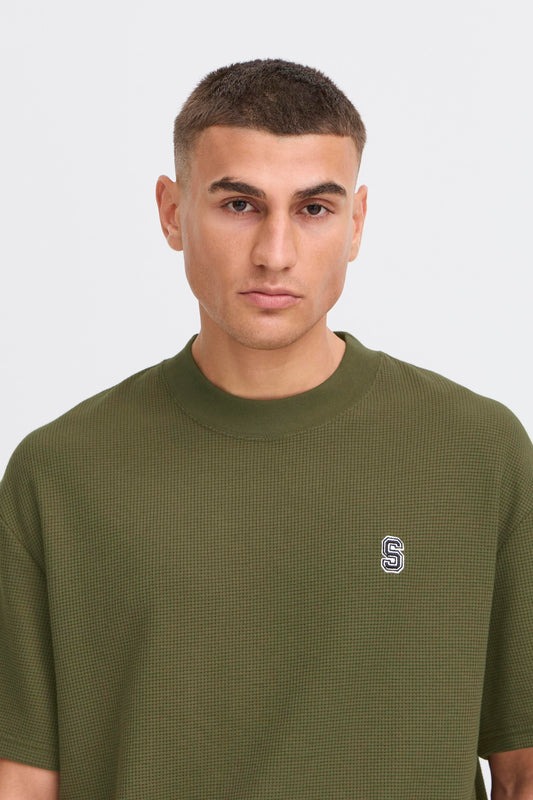 T-shirt texturé Solid