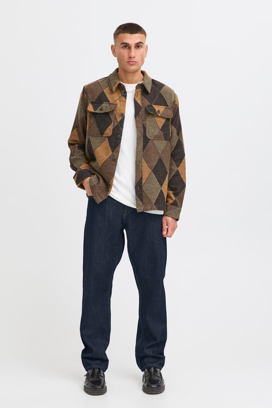 Jean droit brut Solid