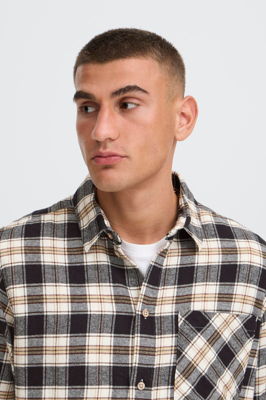 Chemise carreaux Solid