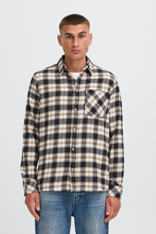 Chemise carreaux Solid