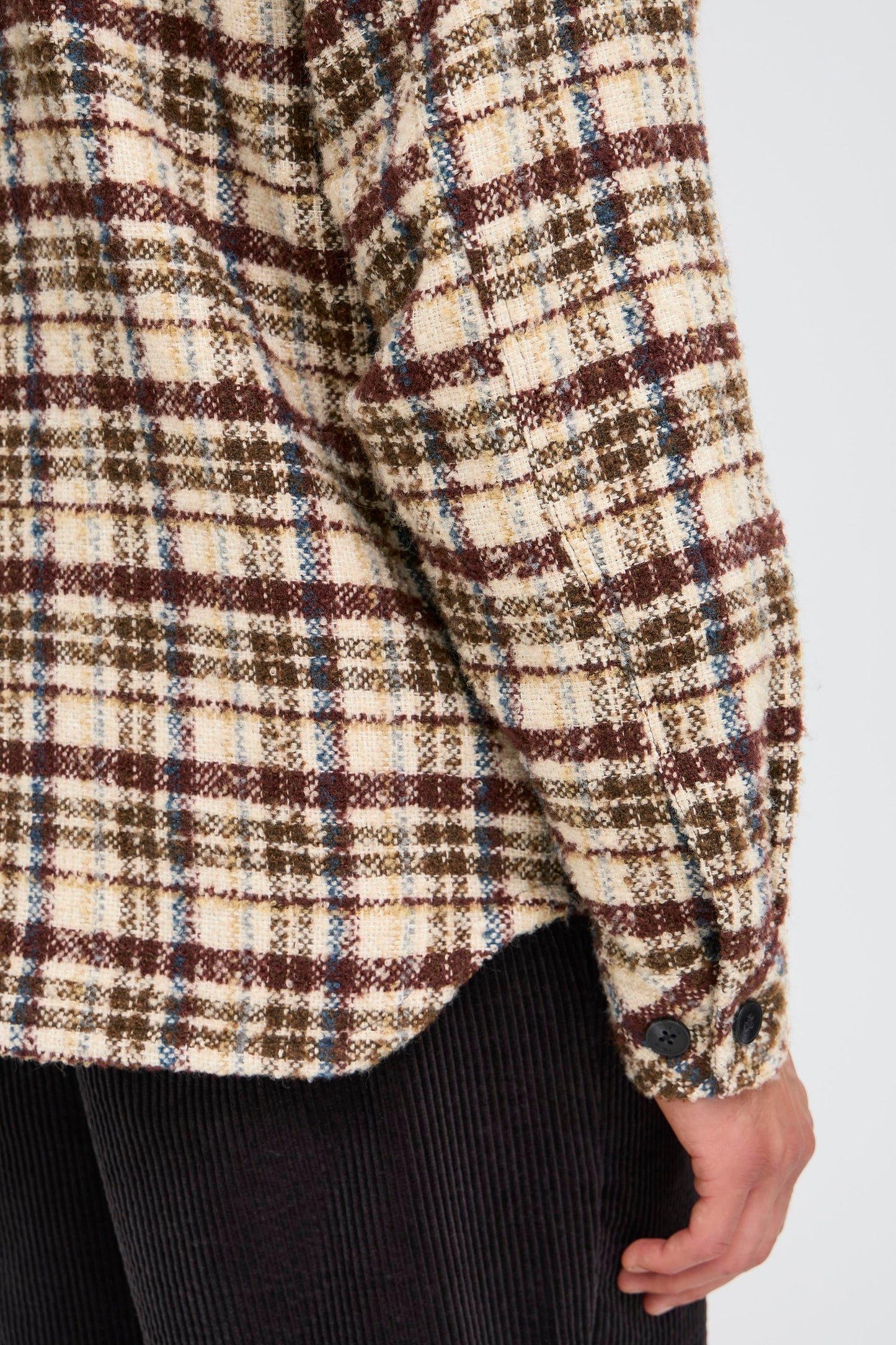 Veste carreaux coloré Solid