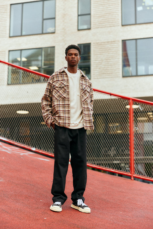 Veste carreaux coloré Solid