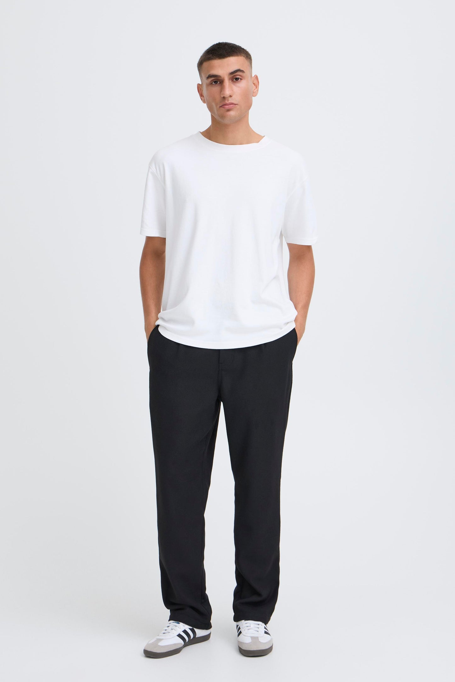 Pantalon laine Solid