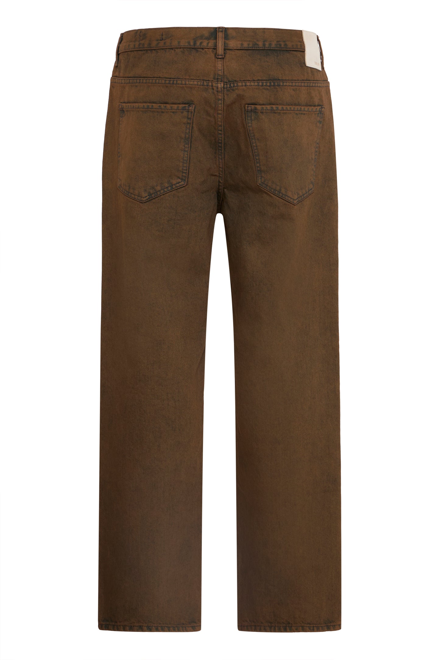 Jean effet délavé Solid