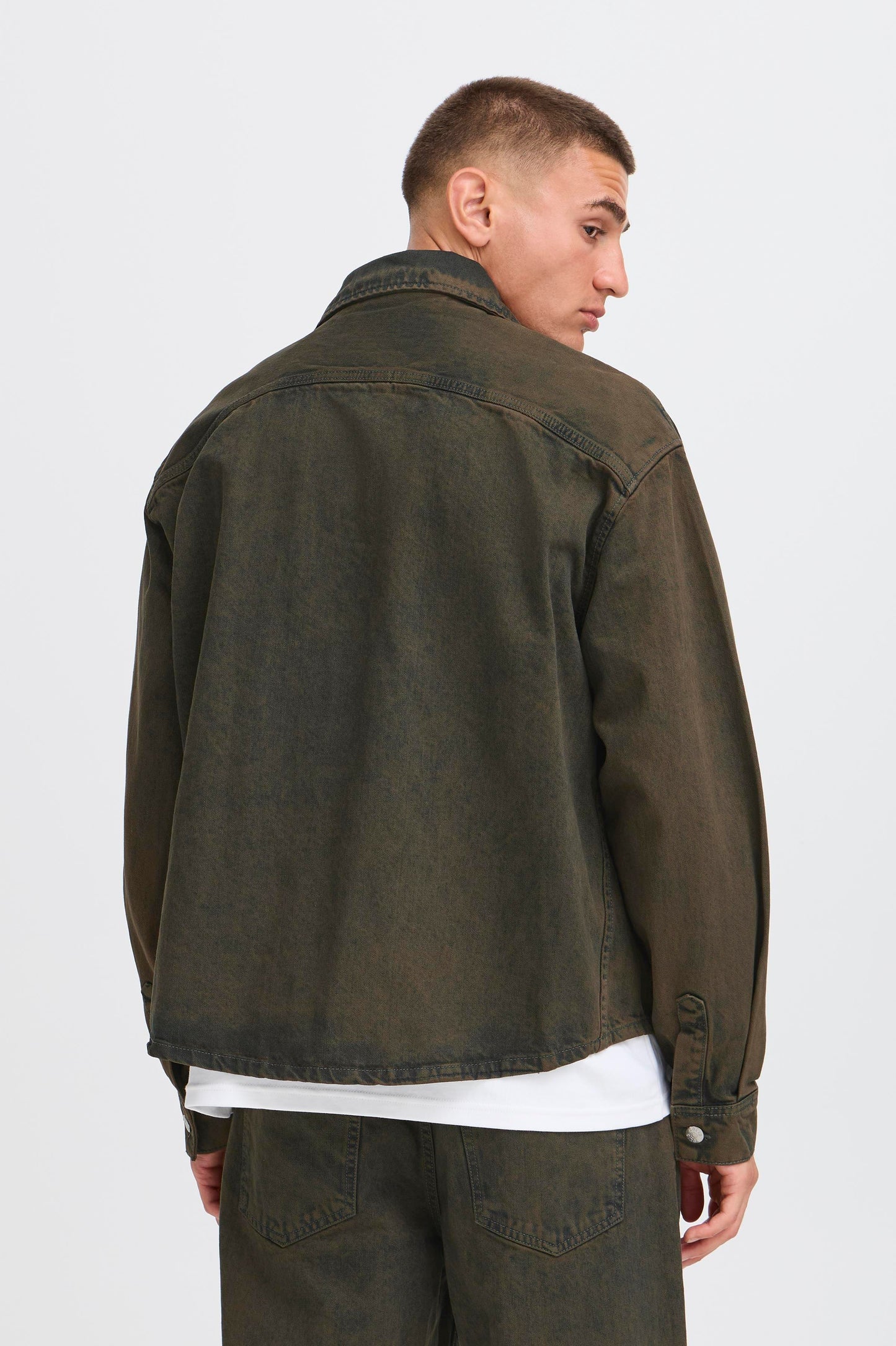 Veste effet délavée Solid