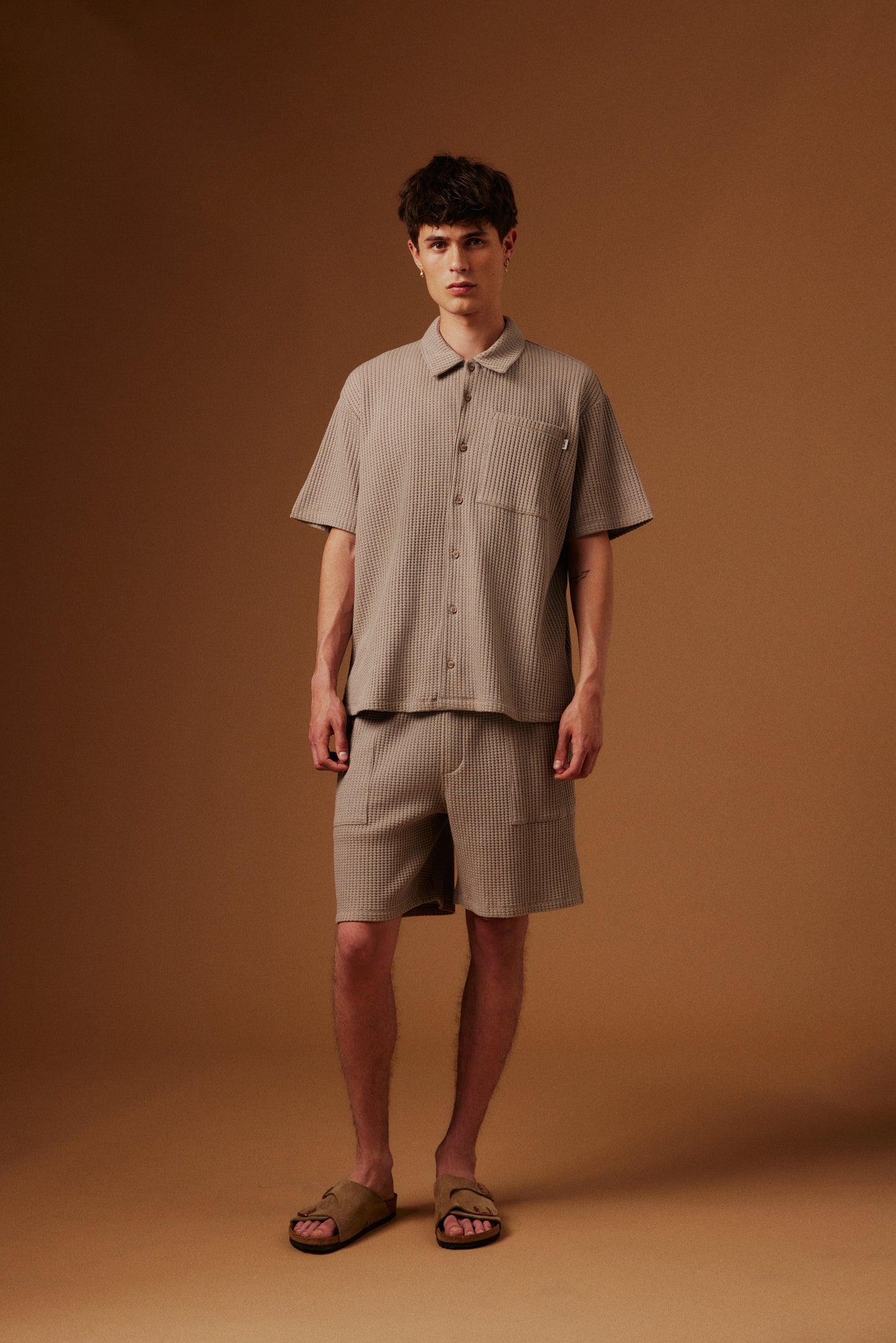 Short texturé Solid