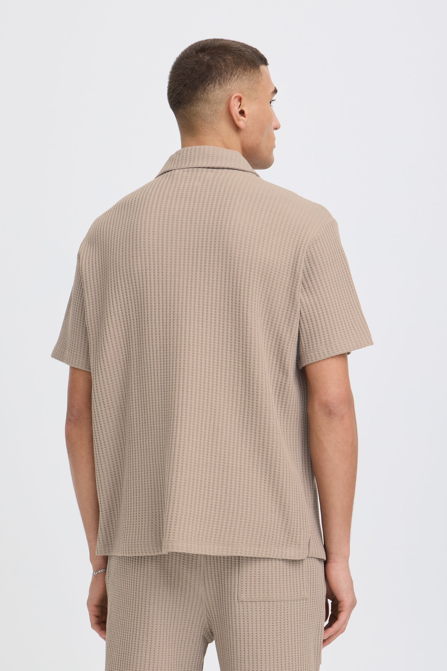 Chemise texturée Solid