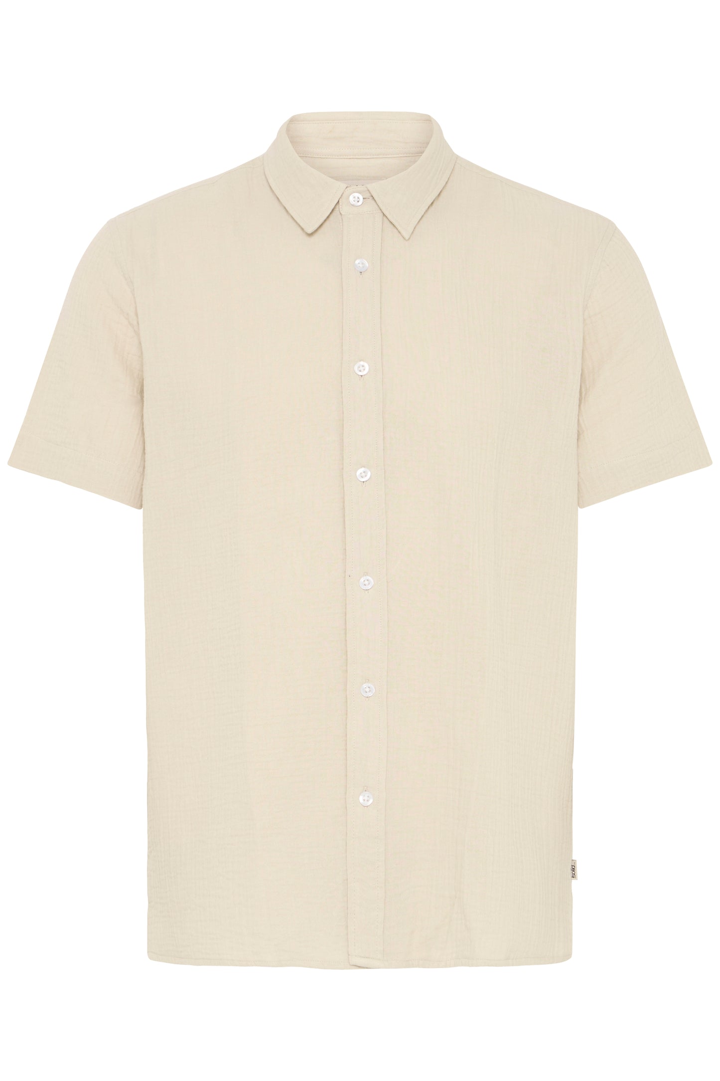Chemise gaz de coton Solid