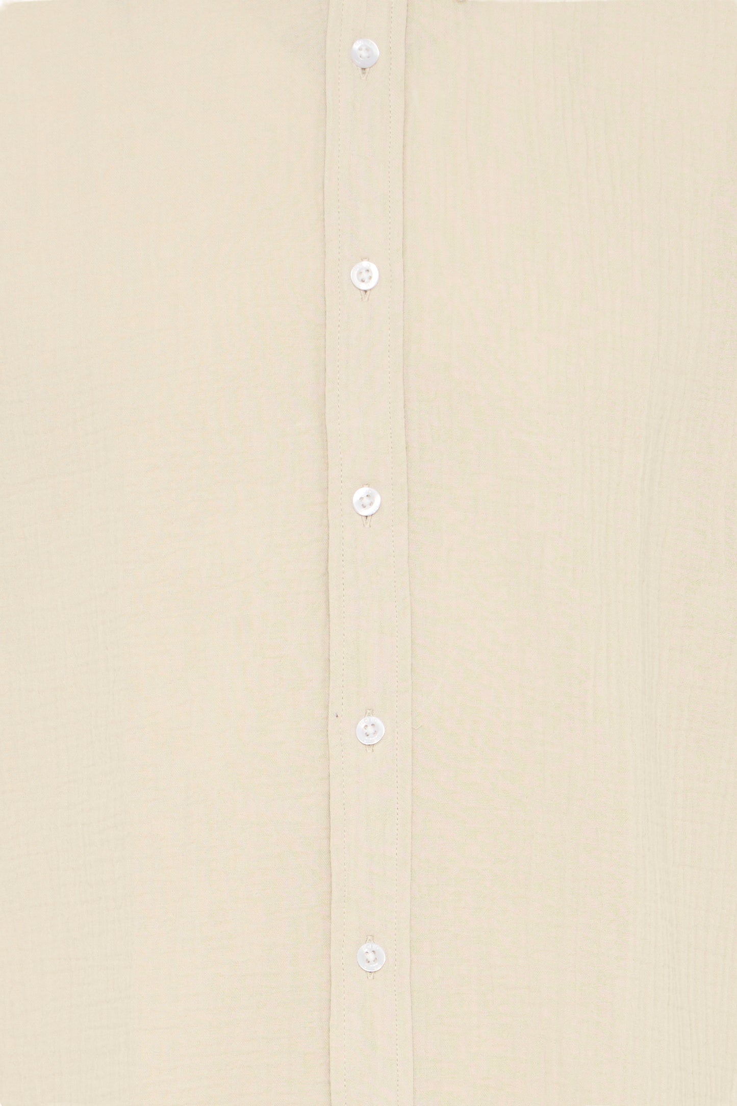 Chemise gaz de coton Solid