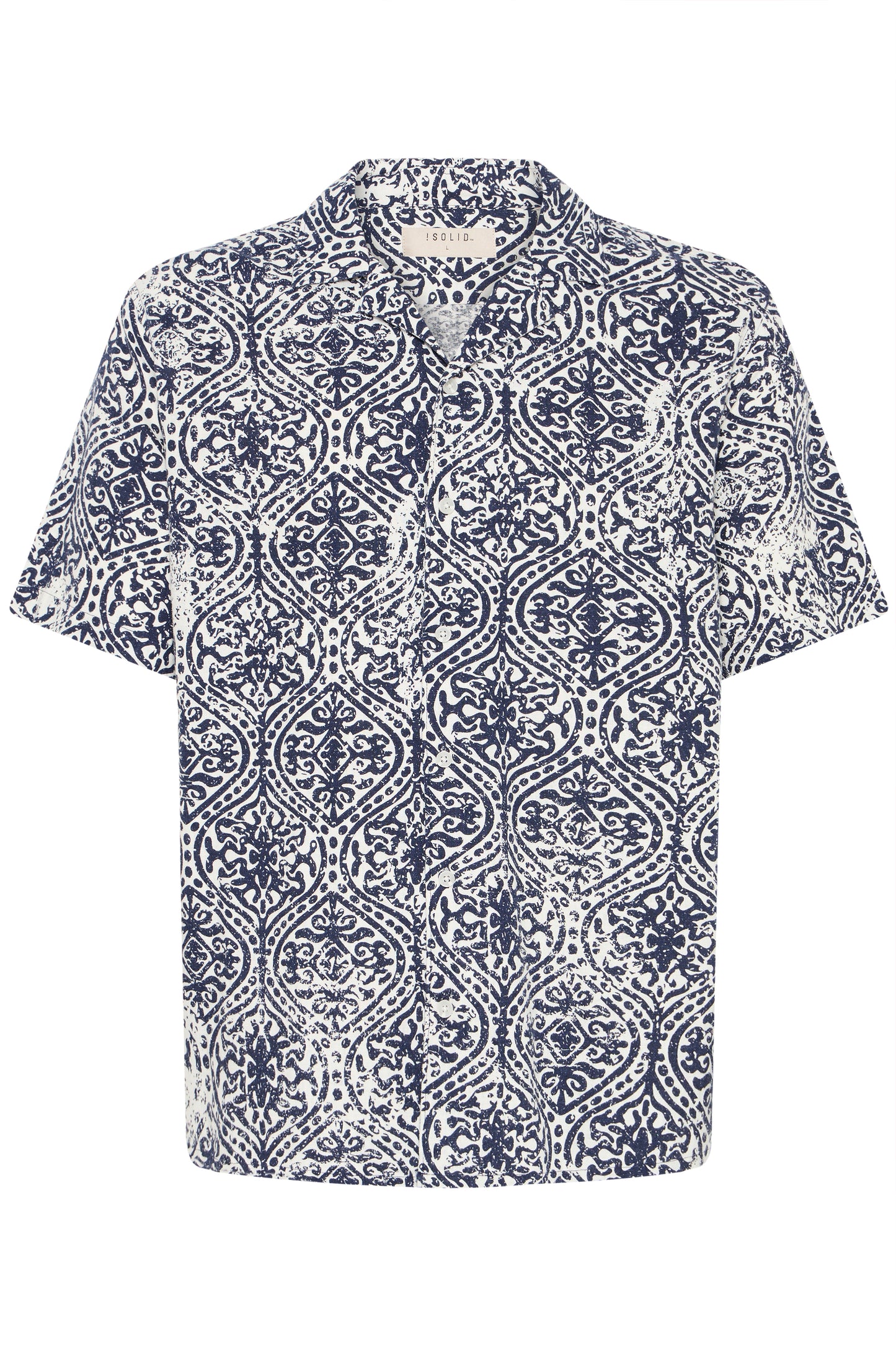 Chemise motif effet Solid