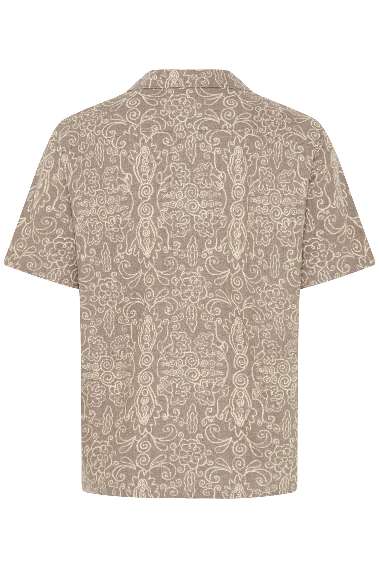 Chemise motif lin Solid