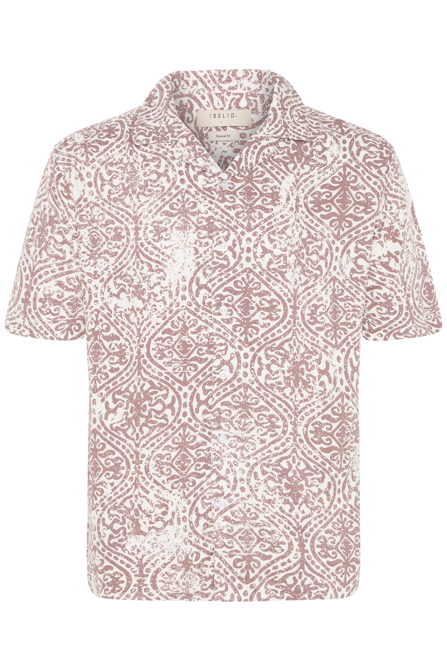 Chemise motif effet Solid