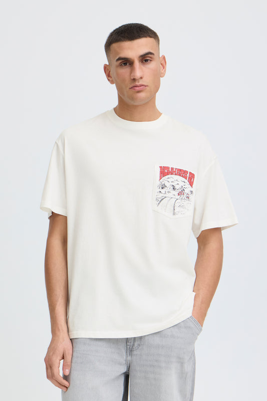 T-shirt oversize poche Solid