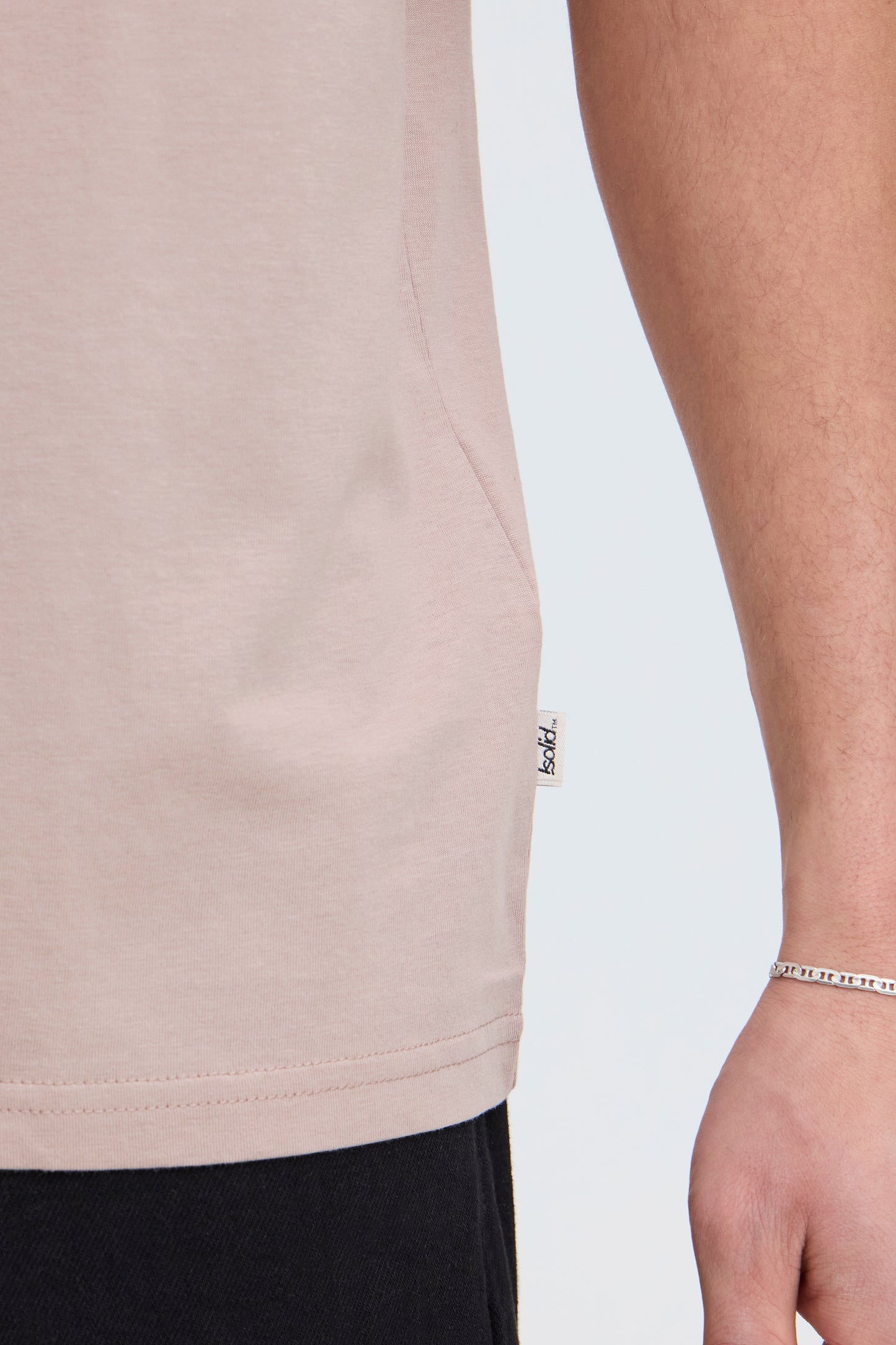 T-shirt oversize impression Solid