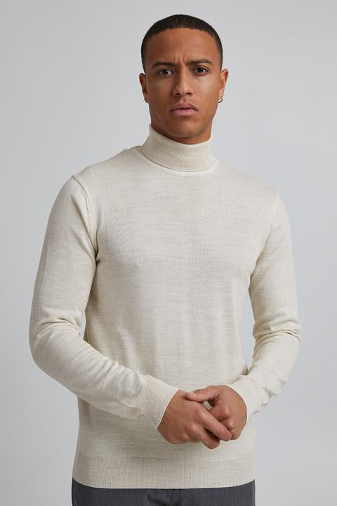 Pull fin col roulé Casual Friday