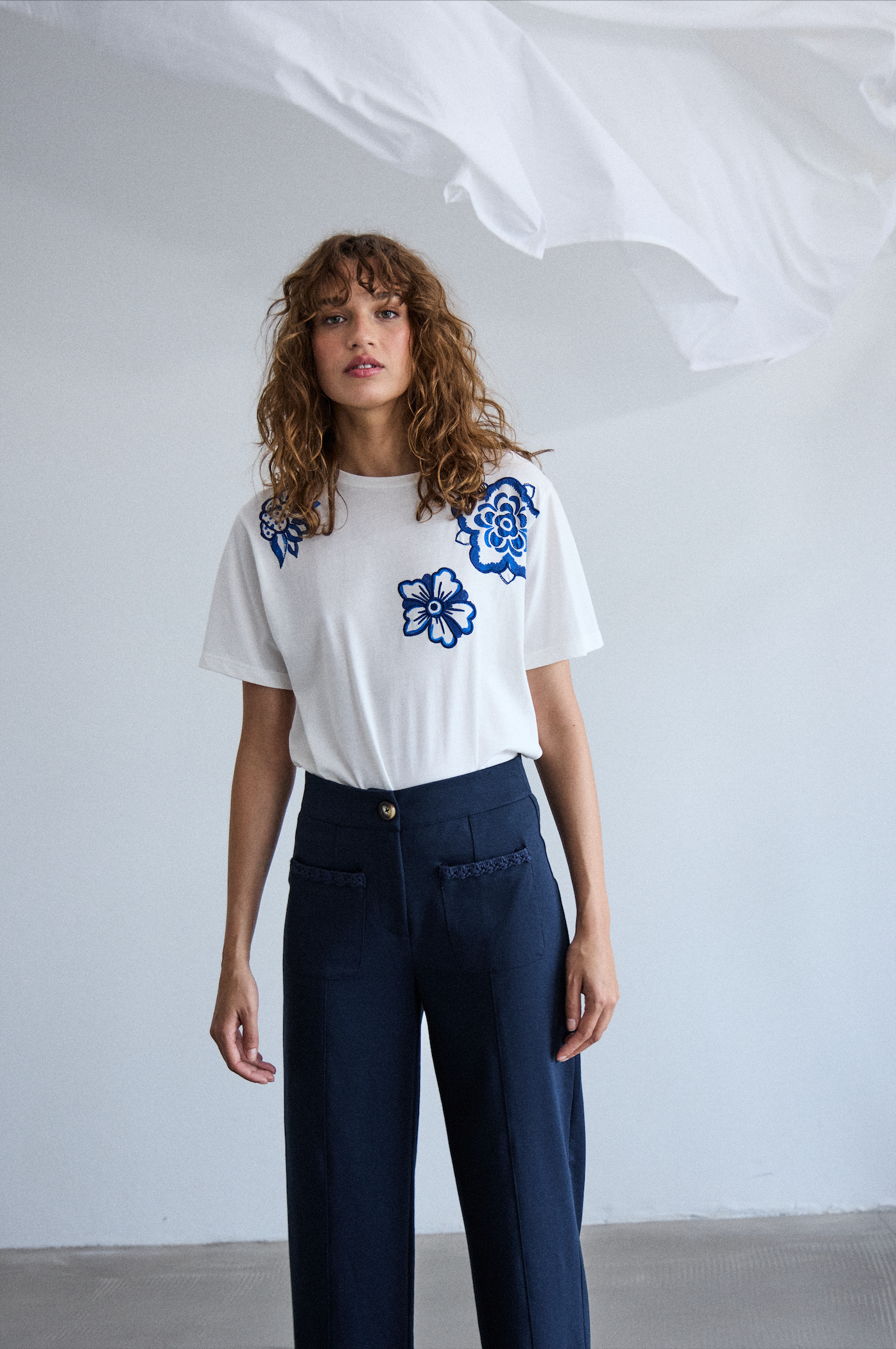 T-shirt fleurs ICHI