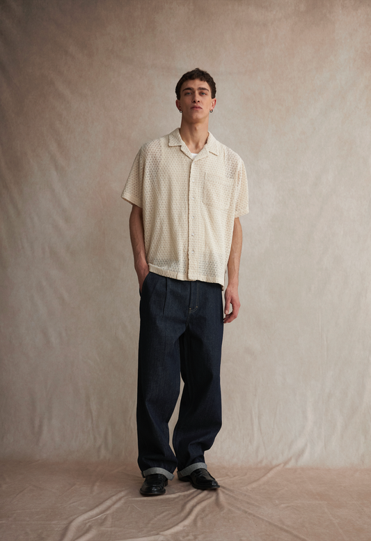 Chemise ajourée Solid