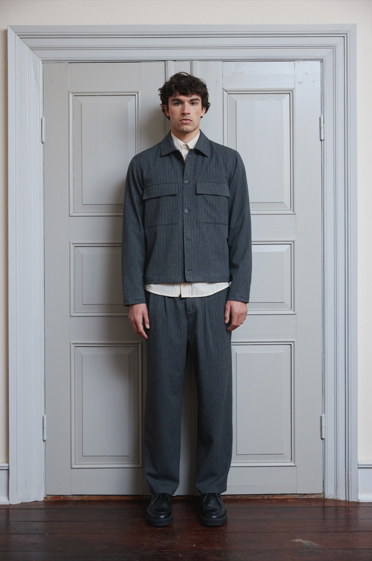 Pantalon droit à pinces Casual Friday