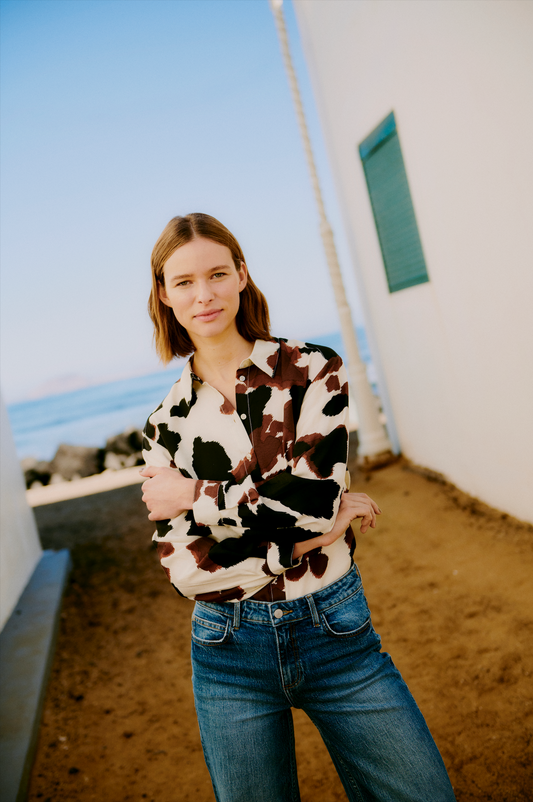 Chemise imprimé vache B.Young