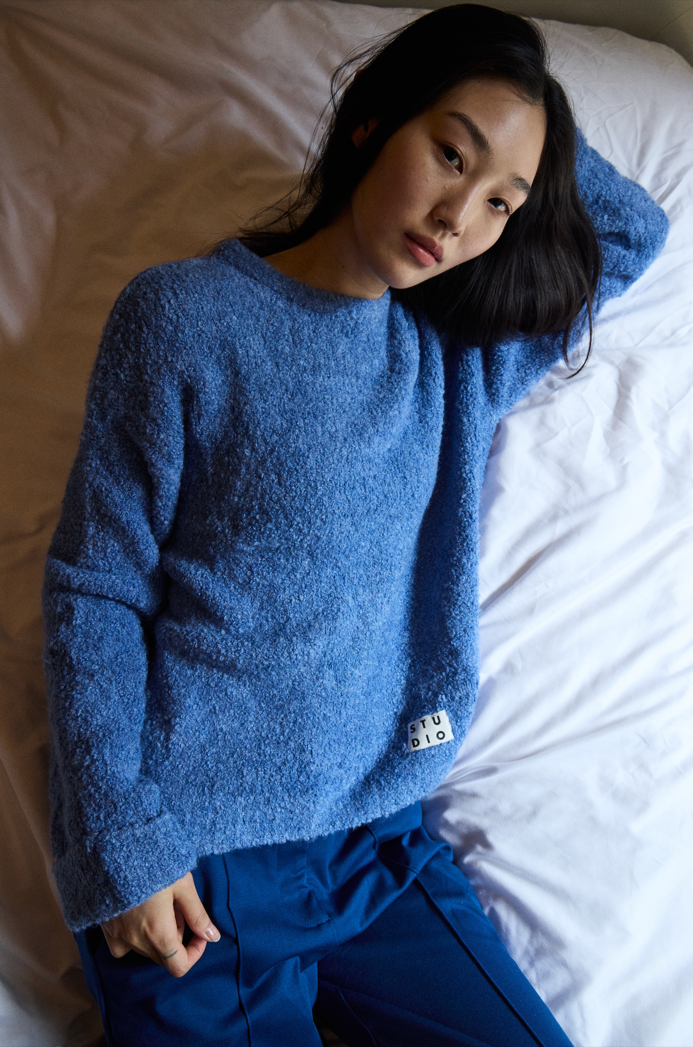 Pull oversize bouclé ICHI