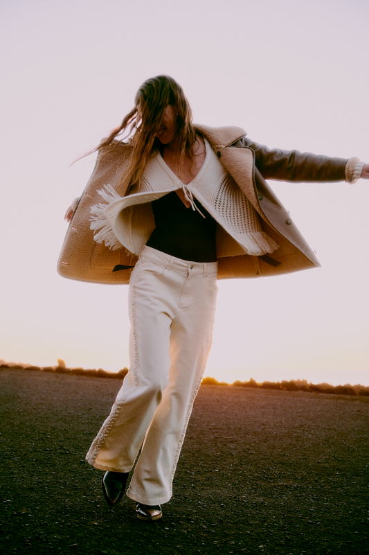 Gilet frange B.Young